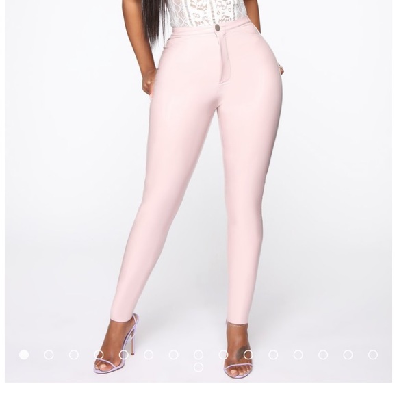 Fashion Nova Pants - Cardi B x Fashion Nova pink pants